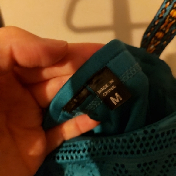 Trixxi Teal Dress - Picture 4 of 4